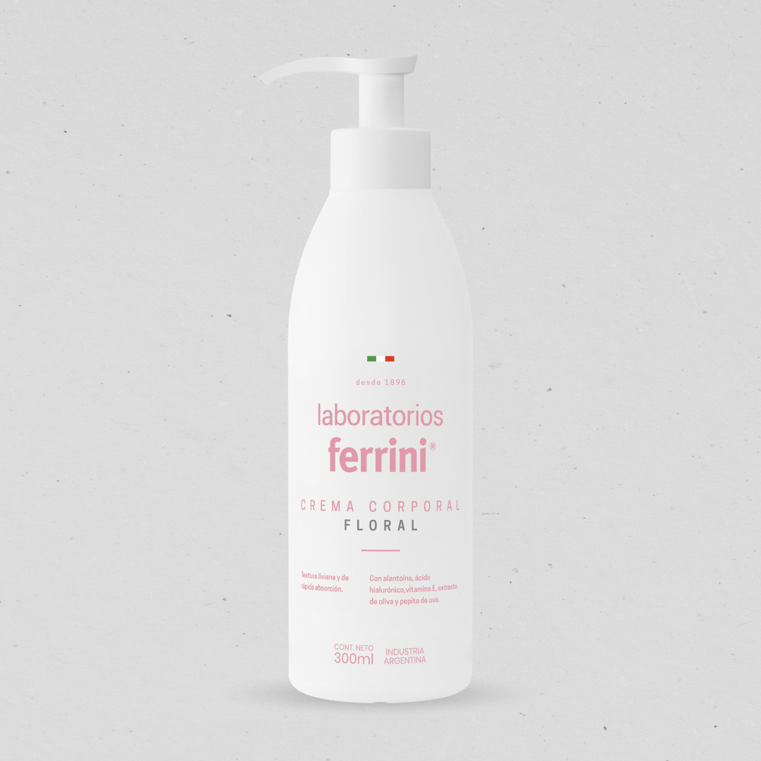 Crema corporal floral Ferrini